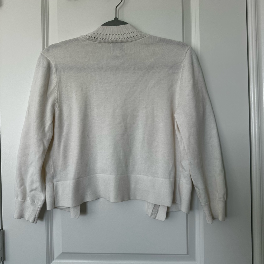 St. John's Bay Women's Open Front Cardigan - Picture 3 of 4